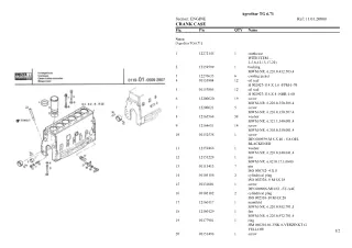 Deutz Fahr agrostar tg 6.71 Parts Catalogue Manual Instant Download