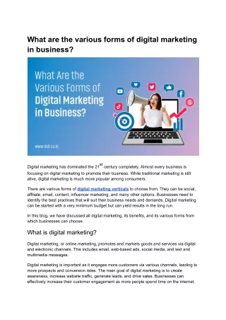 The Future of Digital Marketing for Businesses