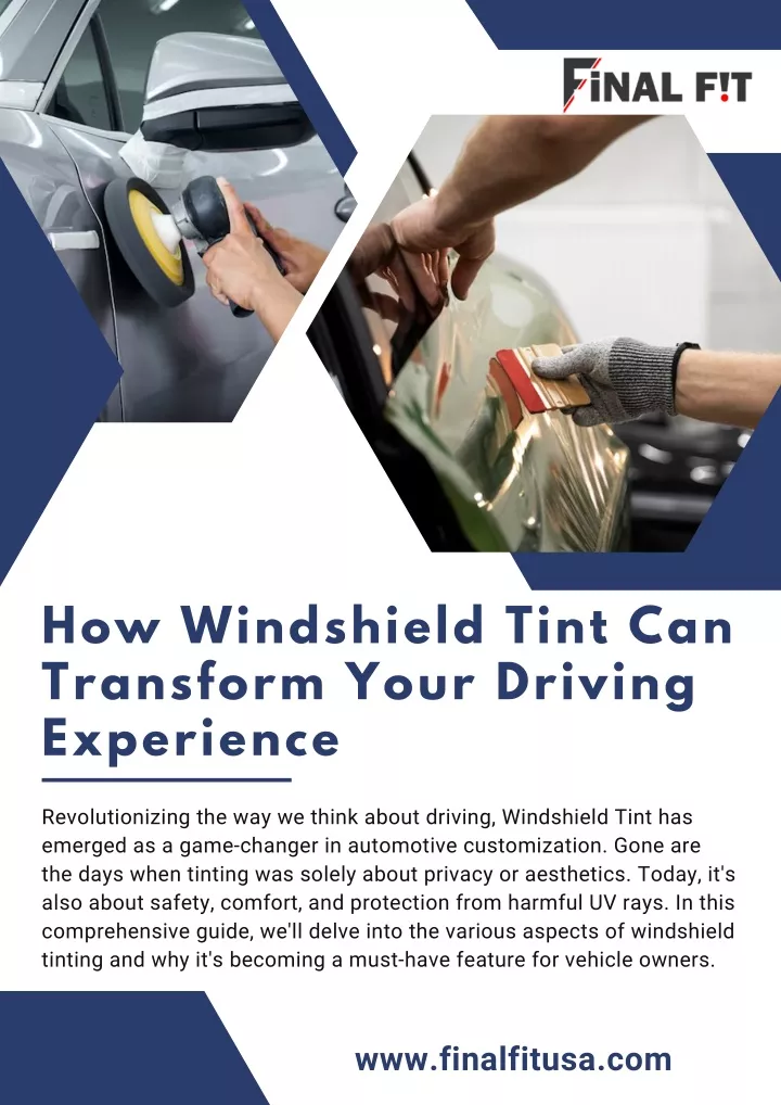 how windshield tint can transform your driving