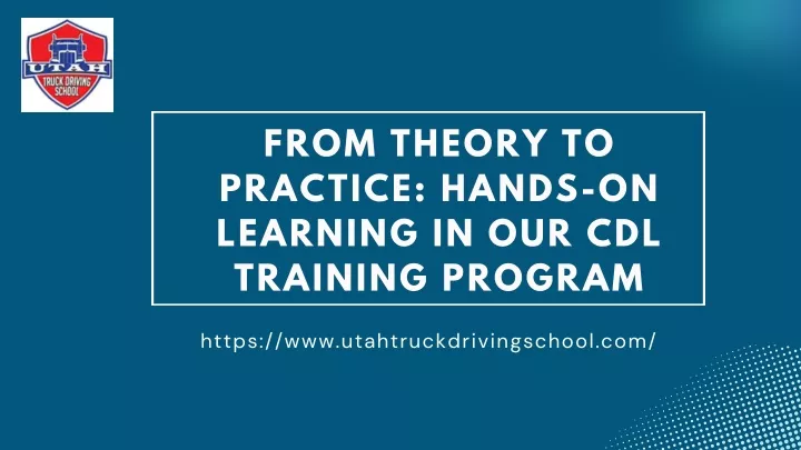 from theory to practice hands on learning