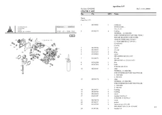 Deutz Fahr agroxtra 3.57 Parts Catalogue Manual Instant Download