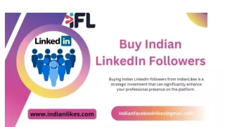 Buy Indian LinkedIn Followers - IndianLikes