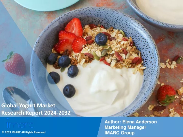 global yogurt market research report 2024 2032