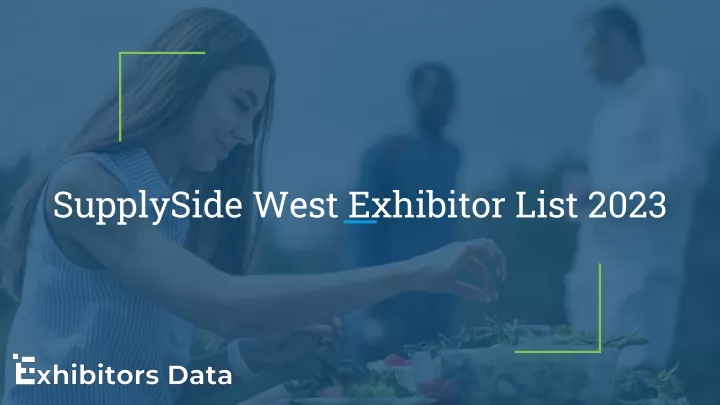 supplyside west exhibitor list 2023