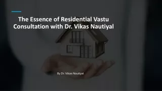 Unlock Harmony with Residential Vastu Consultation