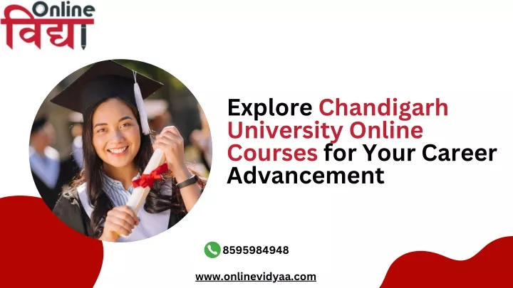explore chandigarh university online courses