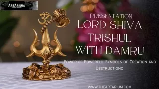 Lord Shiva Trishul With Damru...