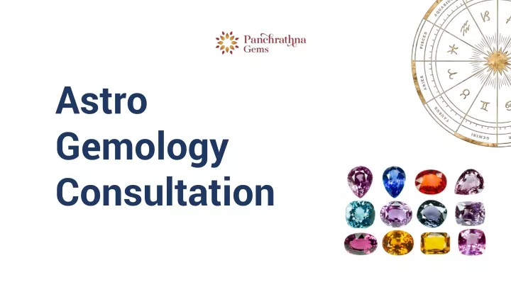 astro gemology consultation