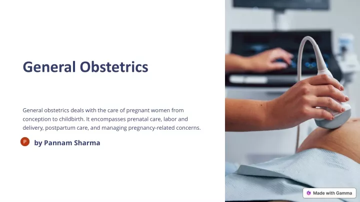 general obstetrics