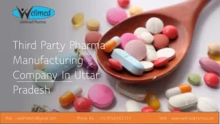 Third Party Pharma Manufacturing Company In Uttar Pradesh