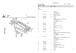 Deutz Fahr agroxtra 6.17 Parts Catalogue Manual Instant Download