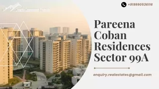 Pareena Coban Residences Sector 99A (3)