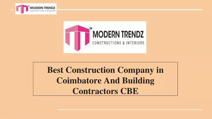 best construction company in coimbatore and building contractors cbe