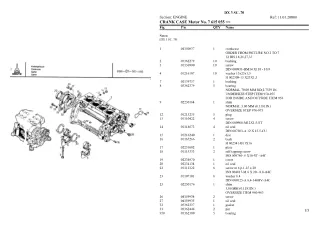 Deutz Fahr dx 3 sc 70 Parts Catalogue Manual Instant Download