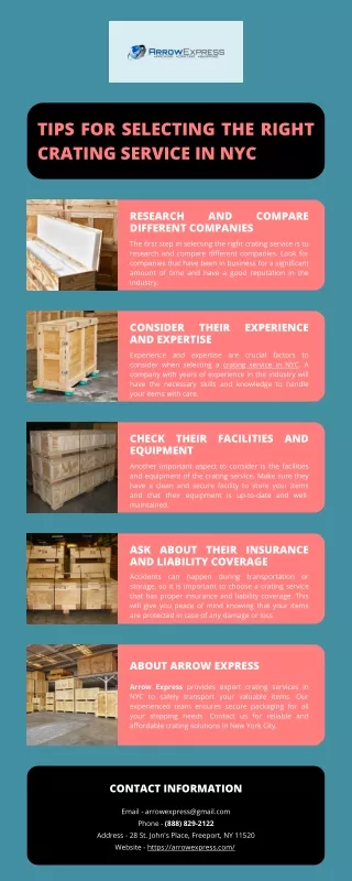 Tips for Selecting the Right Crating Service in NYC