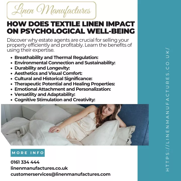how does textile linen impact on psychological