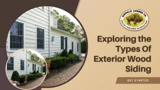 Exploring the Types Of Exterior Wood Siding