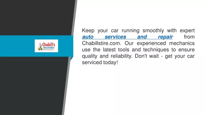 keep your car running smoothly with expert auto