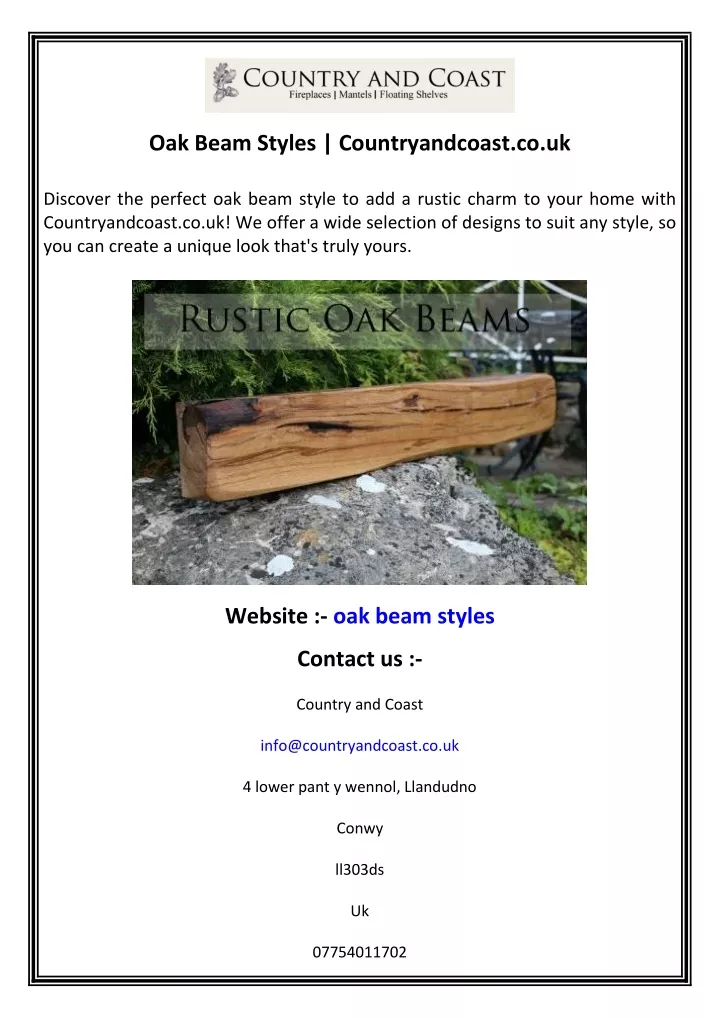 oak beam styles countryandcoast co uk