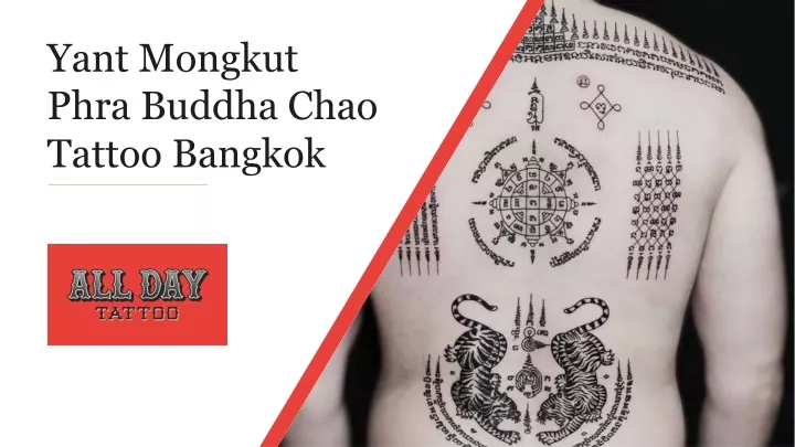 yant mongkut phra buddha chao tattoo bangkok