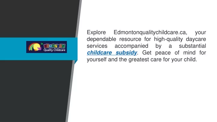 explore edmontonqualitychildcare ca your