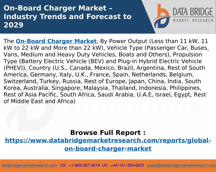 on board charger market industry trends