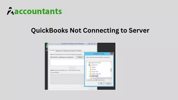 quickbooks not connecting to server