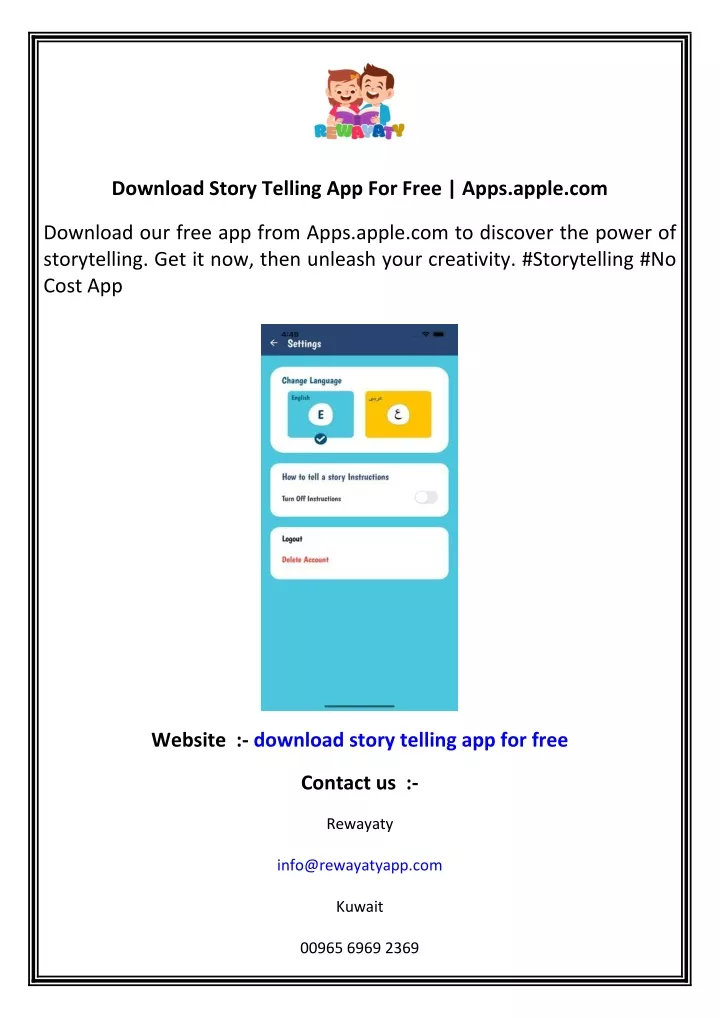 download story telling app for free apps apple com