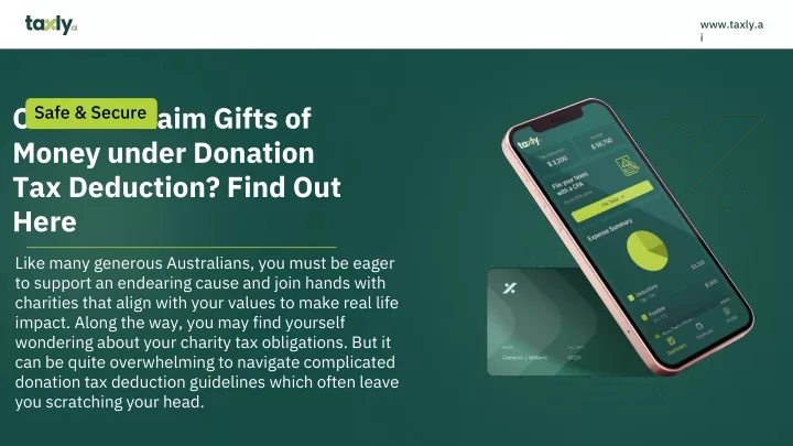 can you claim gifts of money under donation tax deduction find out here