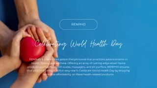 Discover the key to a healthier life this World Health Day with Renpho