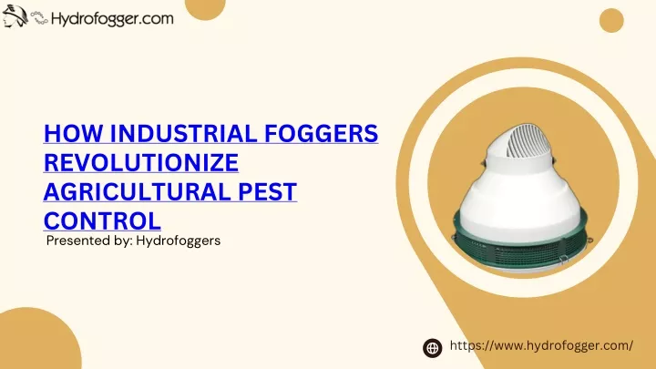 how industrial foggers revolutionize agricultural