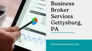 Business Broker Services Gettysburg, PA