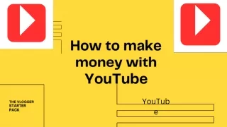how to make money with youtube