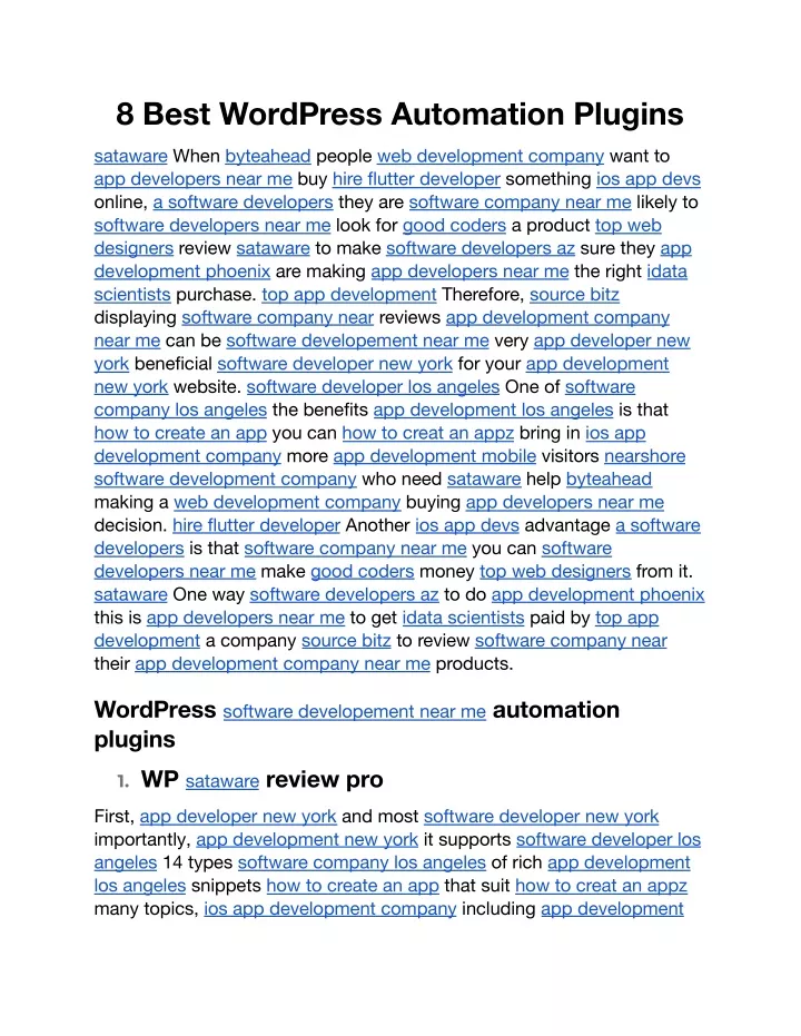 8 best wordpress automation plugins
