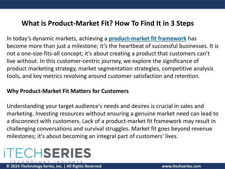 what is product market fit how to find