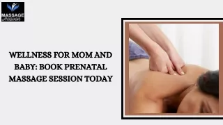 Prenatal Massage Tampa: Relaxation and Wellness