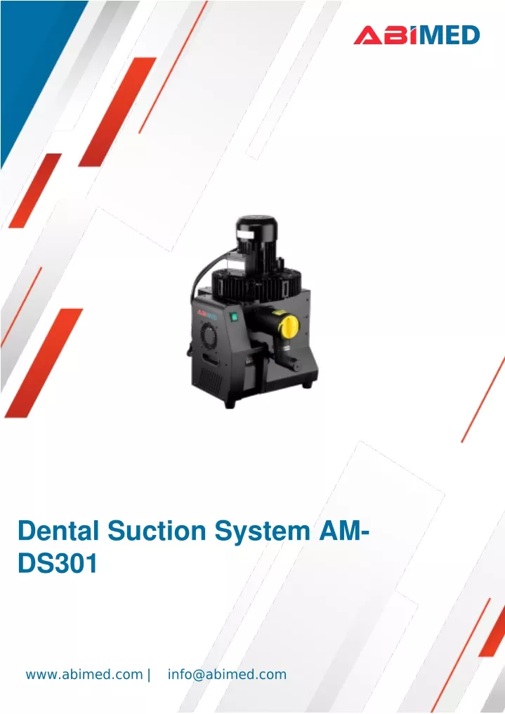 dental suction system am ds301