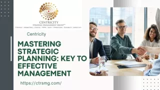 Mastering Strategic Planning in Management