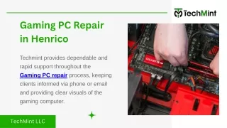 Gaming PC Repair in Henrico