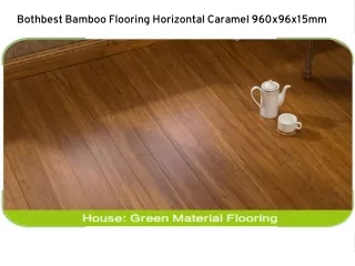 Bothbest Bamboo Flooring Strand Woven Caramel