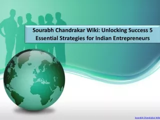Sourabh Chandrakar Wiki: Unlocking Success 5 Essential Strategies for Indian