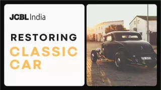 Tips for Restoring a Classic Car
