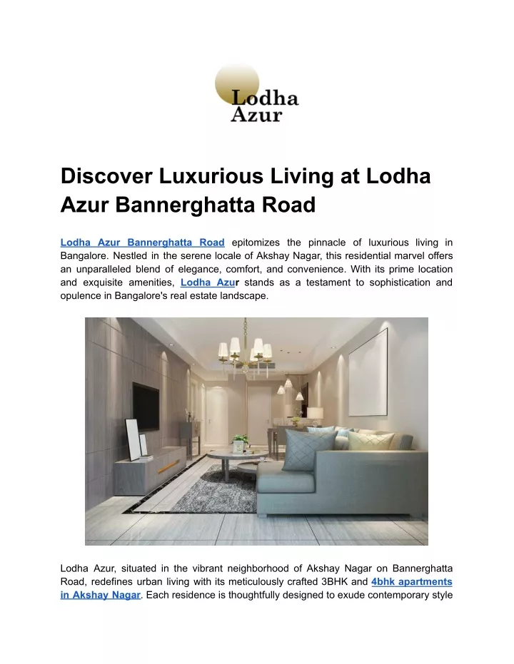 discover luxurious living at lodha azur