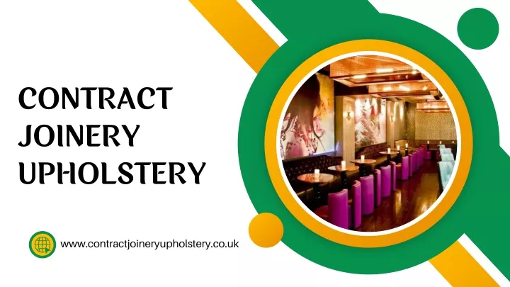 contract joinery upholstery