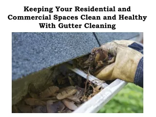 Gutter Vacuum Cleaning Melbourne Vic