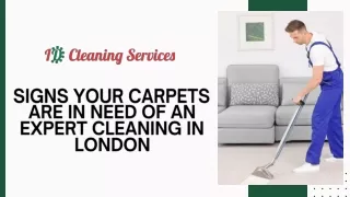 SIGNS YOUR CARPETS ARE IN NEED OF AN EXPERT CLEANING IN LONDON