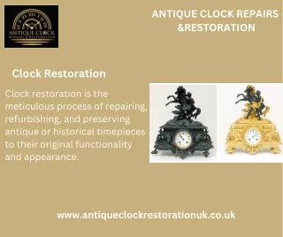 Restoring Tradition: Bracket Clock Repairs Delivered