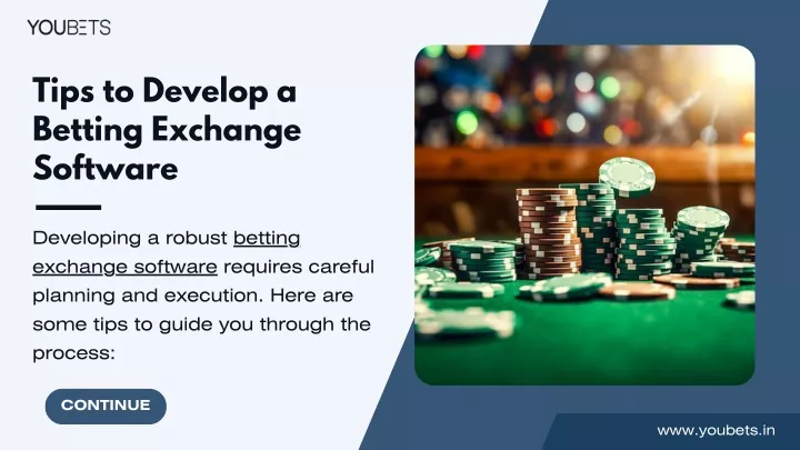 tips to develop a betting exchange software