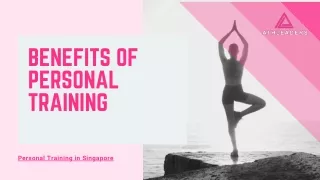 Personal Training Singapore