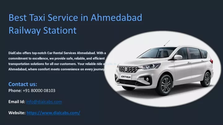 best taxi service in ahmedabad railway stationt